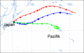 Cloud spread Fukushima