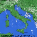 Immagini da Satellite di Italia